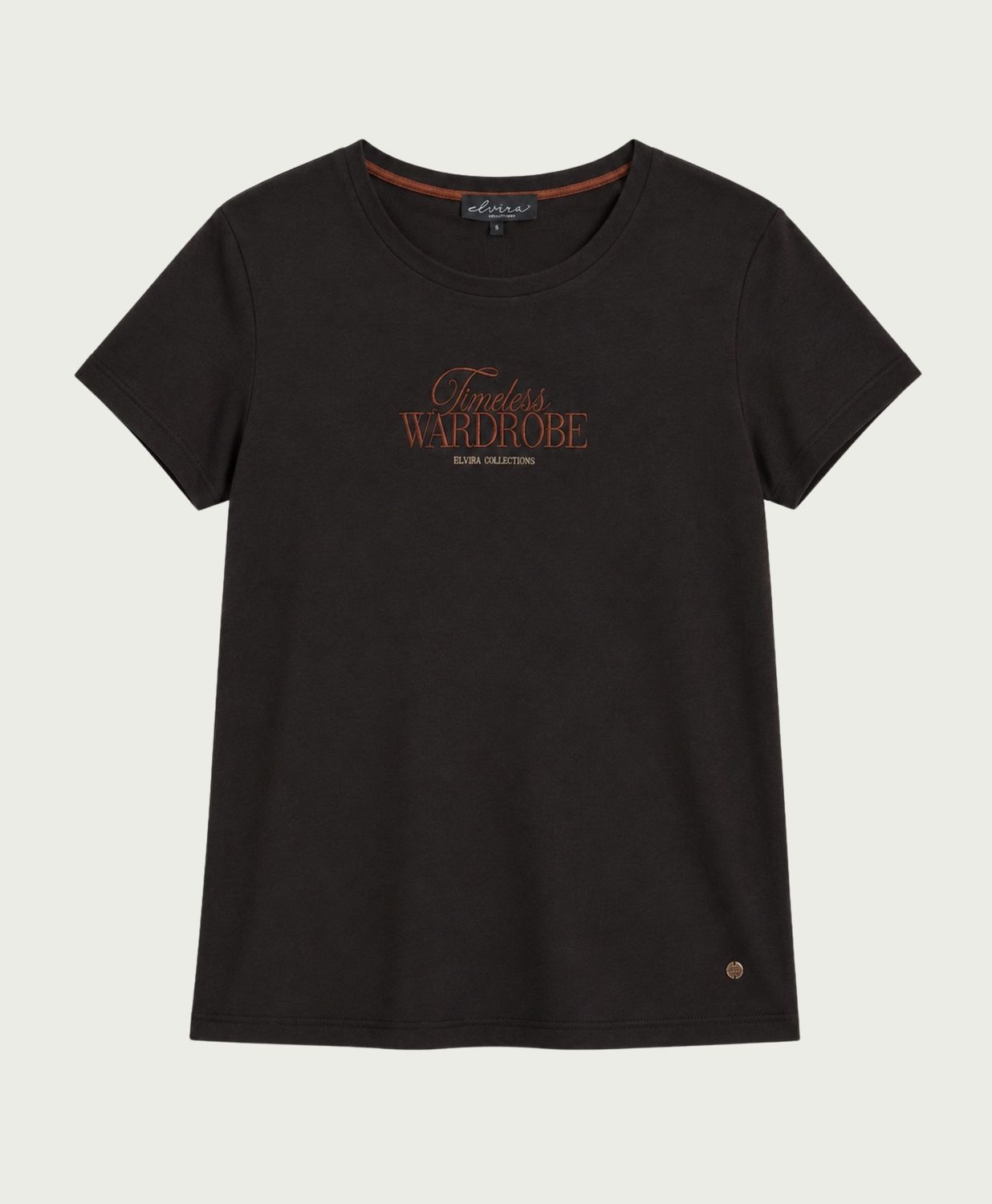 Elvira Collections T-Shirt Timeless - Dark Walnut