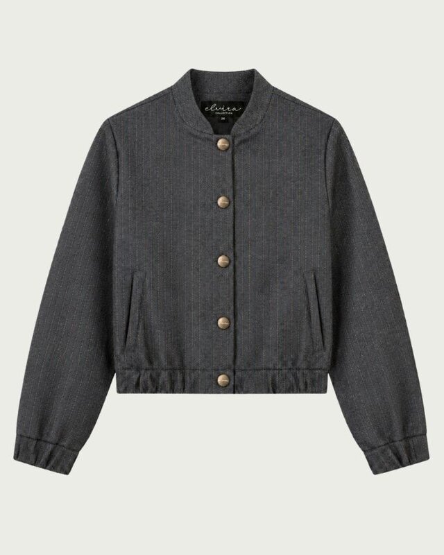 Elvira Collections Bomber Bo - Bronzed Grey