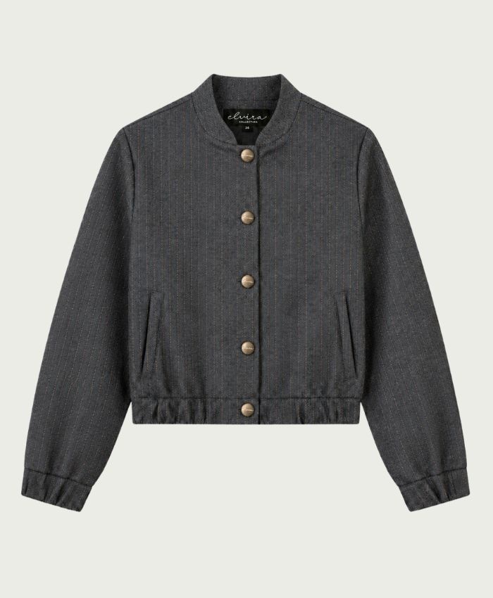 Elvira Collections Bomber Bo - Bronzed Grey