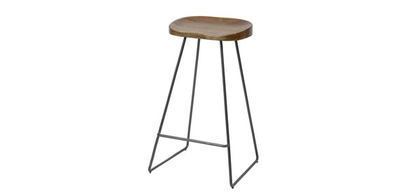 Davidi Design Live Edge barkruk 4 stuks Priya Davidi Design Live Edge barkruk 4 stuks