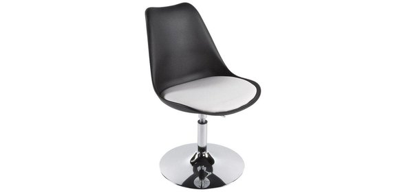 Ancona Fauteuil Zwart/Wit Bondy Living Ancona Fauteuil Zwart/Wit