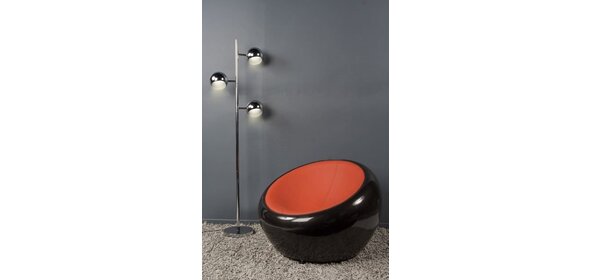 Cordoba Fauteuil Zwart/Rood Bondy Living Cordoba Fauteuil Zwart/Rood