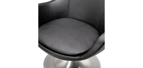 Elam Fauteuil Zwart Bondy Living Elam Fauteuil Zwart
