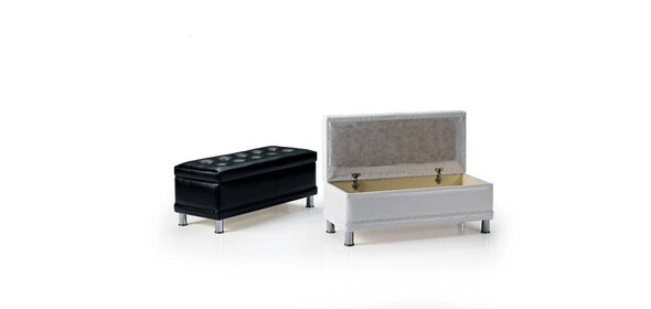 Hocker Dima Zwart Davidi Design Hocker Dima Zwart