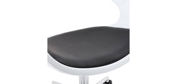 Frisco Stoel Wit/Zwart Bondy Living Frisco Stoel Wit/Zwart
