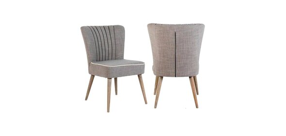 Interiors Daley Eetkamerstoel Grijs Richmond Interiors Daley Eetkamerstoel Grijs