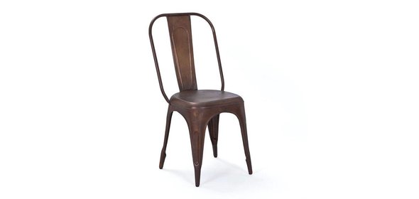 Aix Eetkamerstoelen 4x Rusty Bruin Interlink SAS Aix Eetkamerstoelen 4x Rusty Bruin