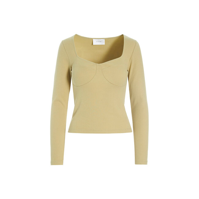 Hosbjerg Jaqueline Rib LS Beige