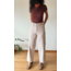 Dylan corduroy Pant ivory / rose