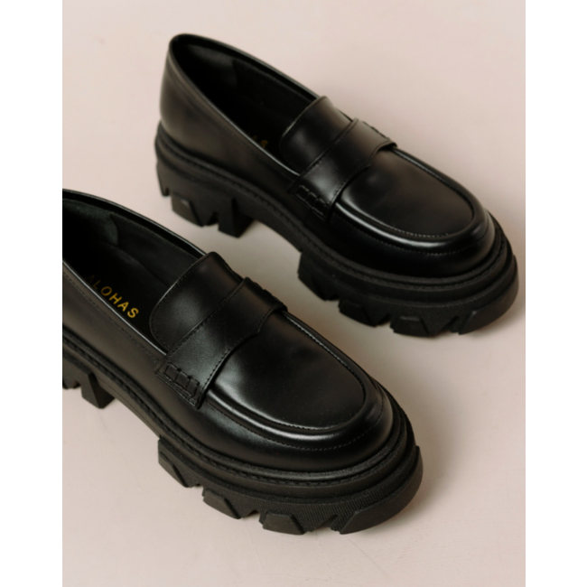 Alohas Trailblazer Loafers Leather Black