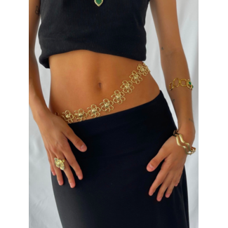 Susmie's Margheriteña Necklace/Belt Gold