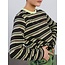 Hosbjerg Lilly L/S Appetizers Stripe Green