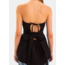 Laagam Cecile Strapless Top Black