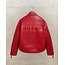 House of Sunny The Racer Jacket Fire Red