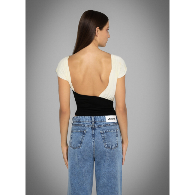 Laagam Gemini Draped Top