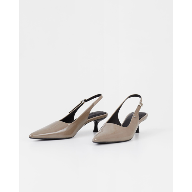 Vagabond Shoemakers Lykke Patent Leather Beige