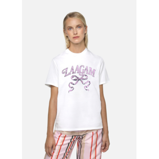 Laagam Coquette Cotton Logo T-shirt