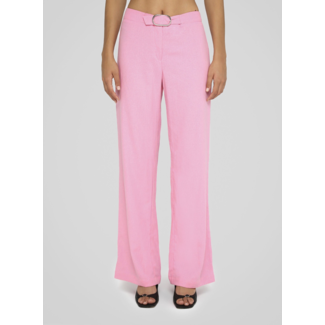 Laagam Beso Linen Pants Pink