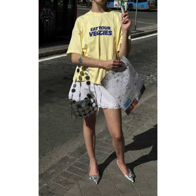 MAS1 Ch Steel + Grey Innerbag + Metal Chain Short