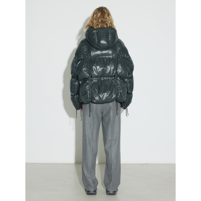 Hosbjerg Paris Puffer Dark Grey / Dark Green