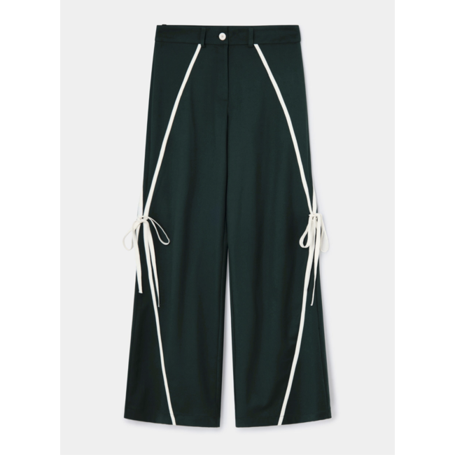 Laagam PRE ORDER Vicky Tracksuits Pants Dark Green