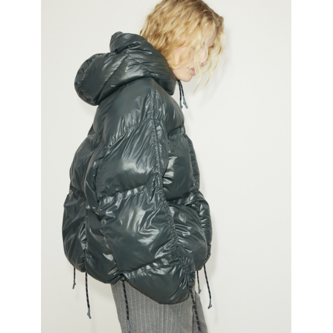 Hosbjerg Paris Puffer Dark Grey / Dark Green