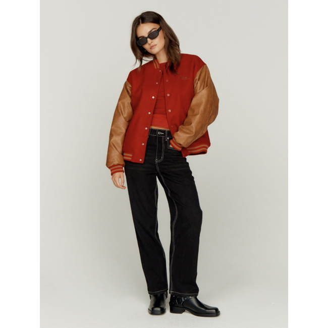 House of Sunny The Club Varsity Bomber