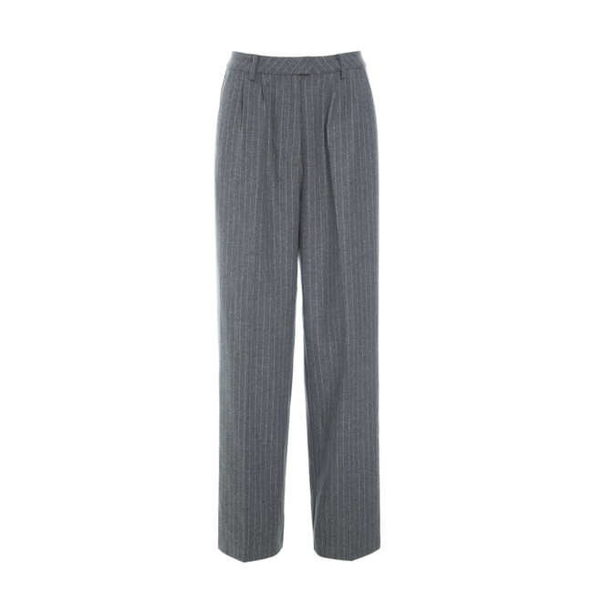 Hosbjerg Pipa Pants Light Grey Pinstripe
