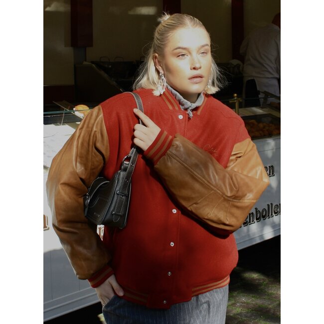 House of Sunny The Club Varsity Bomber