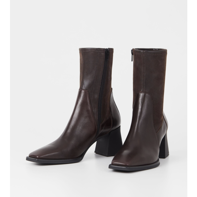 Vagabond Shoemakers Hedda Stretch Ankle Boots Brown