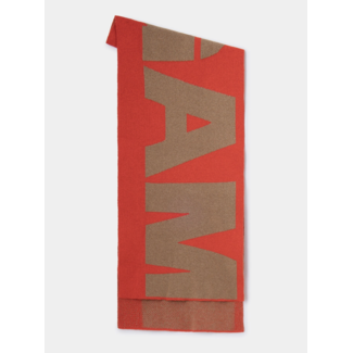 Laagam Santa Red Logo Scarf