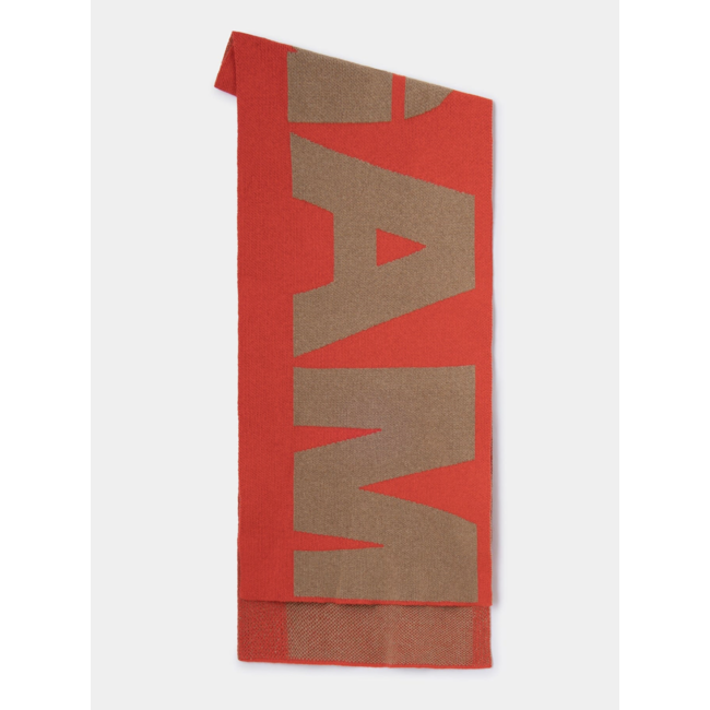 Laagam Santa Red Logo Scarf