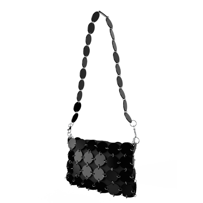 MAS1 Ch Black + Black Innerbag + Chain Black Long