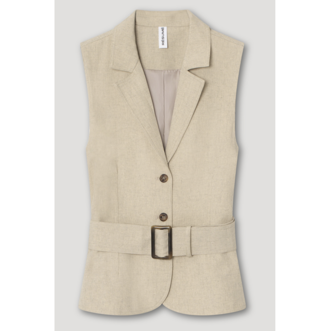Résumé FannieRS Vest Light Sand