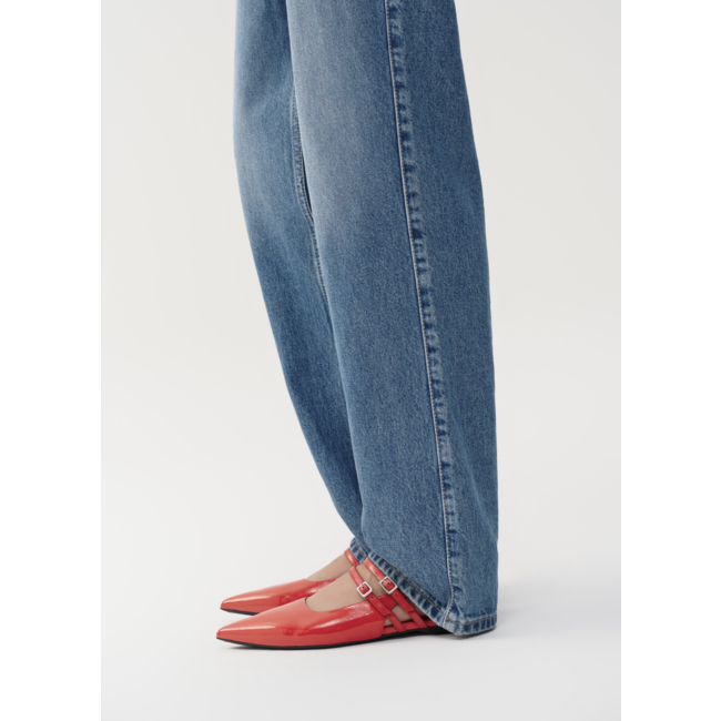 Vagabond Shoemakers Hermine Slingback Patent Leather Red