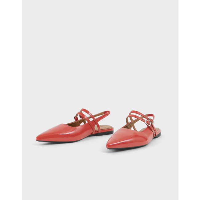 Vagabond Shoemakers Hermine Slingback Patent Leather Red