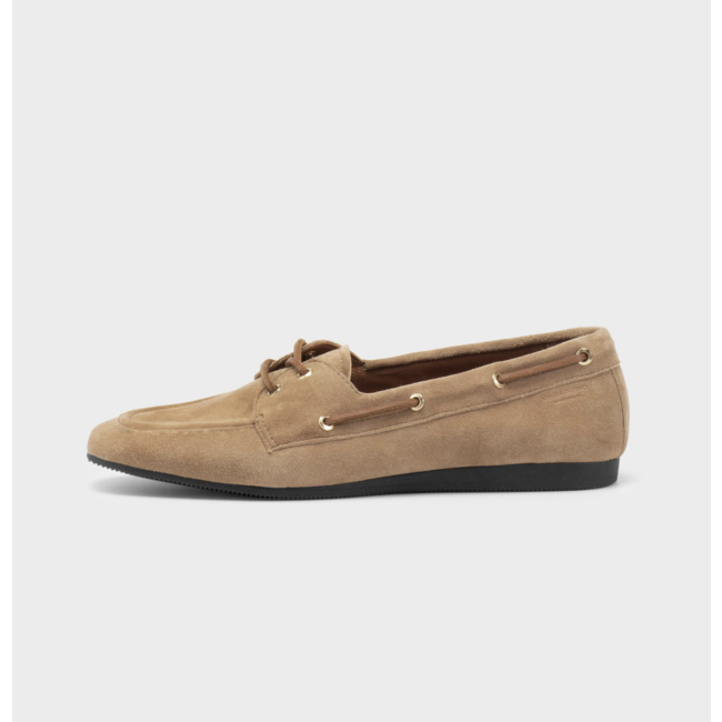 Vagabond Shoemakers Hillary Suede Shoes Nougat Beige