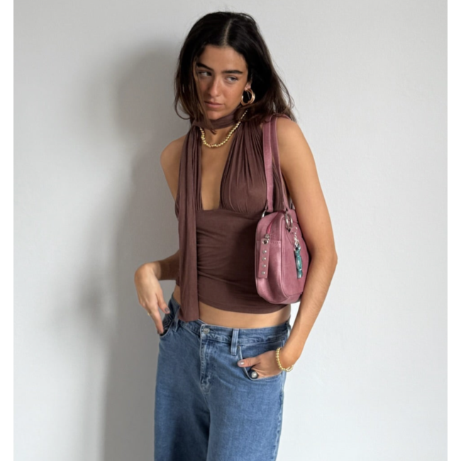 Susmie's Isabela Top Brown