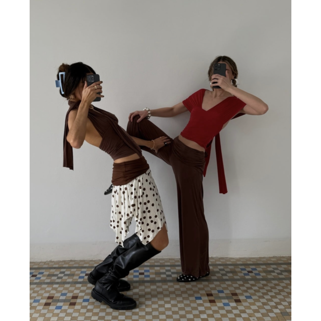 Susmie's Isabela Top Red