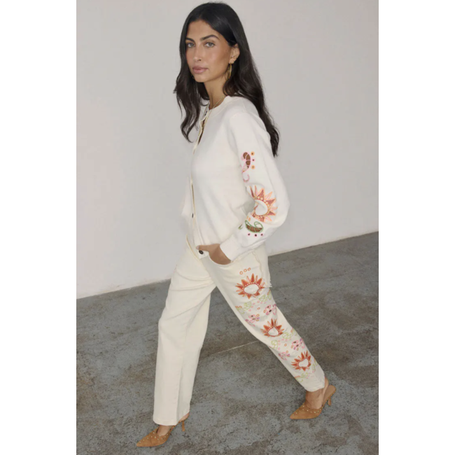 Never Fully Dressed Enchanted Cardigan Cream