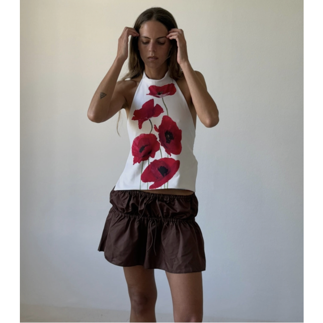 Susmie's Poppy Reversible Top