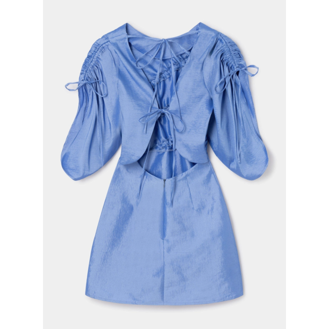 Laagam Iduna Short Dress Blue