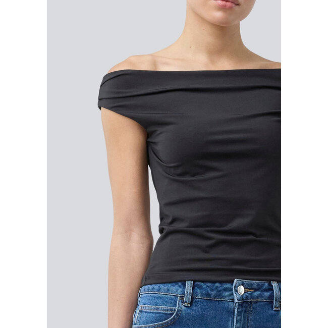Modström HimaMD Off-shoulder Top Black