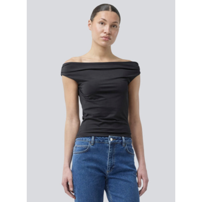 Modström HimaMD Off-shoulder Top Black