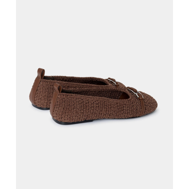 Laagam Maui Ballerinas Brown