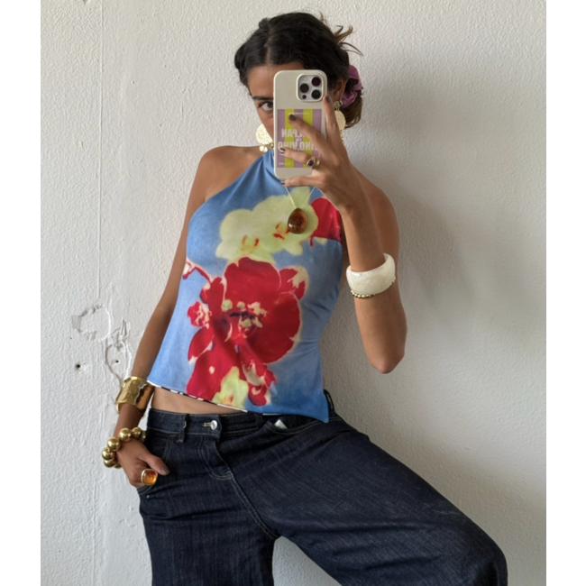 Susmie's Camelia Reversible Top