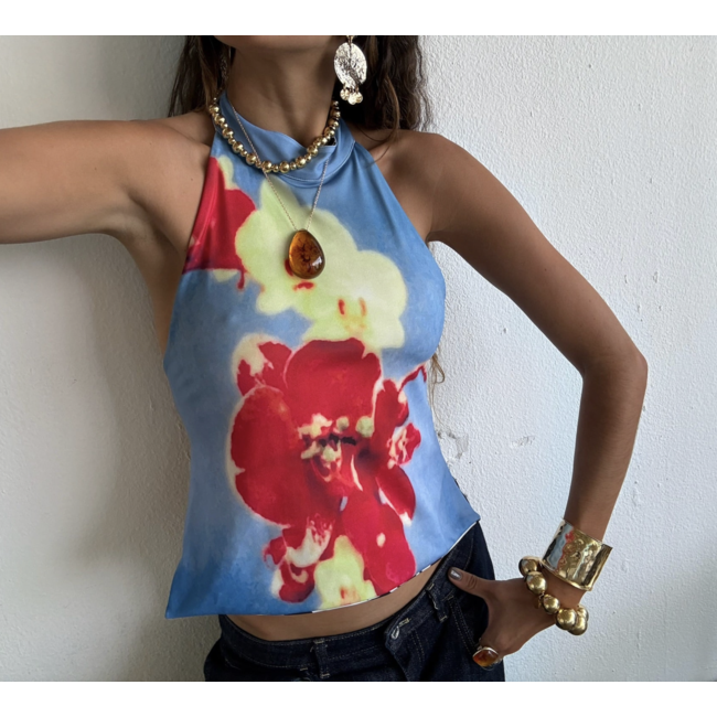 Susmie's Camelia Reversible Top