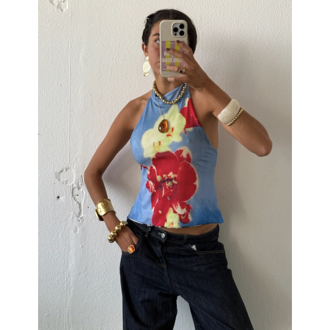 Susmie's Camelia Reversible Top
