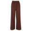 Cotton Linen Demi Trouser Brown