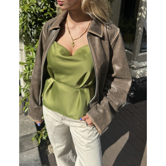 Modström NarcissaMD Strap Top Grasshopper